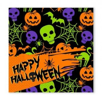 Halloween Happy szalvéta 20 db-os 33x33 cm FSC Halloween Happy szalvéta 20 db-os 33x33 cm FSC