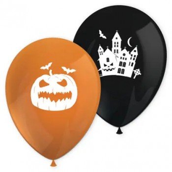 Halloween Sensations léggömb, lufi 8 db-os Halloween Sensations léggömb, lufi 8 db-os