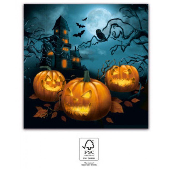 Halloween Sensations szalvéta 20 db-os 33x33 cm FSC