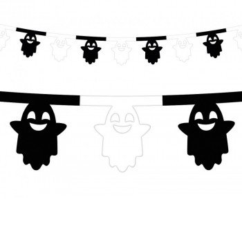 Ghost, Szellem papír girland 360 cm Ghost, Szellem papír girland 360 cm