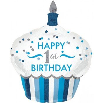 Happy Birthday 1 fólia lufi 91 cm Happy Birthday 1 fólia lufi 91 cm