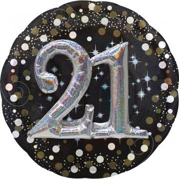 Happy Birthday 21 Fólia lufi 81 cm Happy Birthday 21 Fólia lufi 81 cm