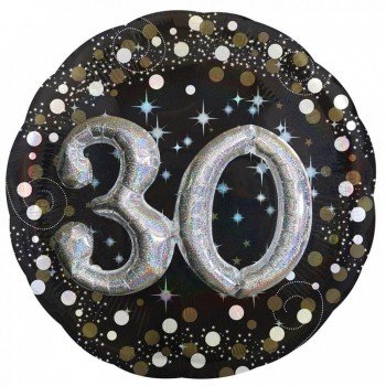 Happy Birthday 30 Fólia lufi 81 cm Happy Birthday 30 Fólia lufi 81 cm