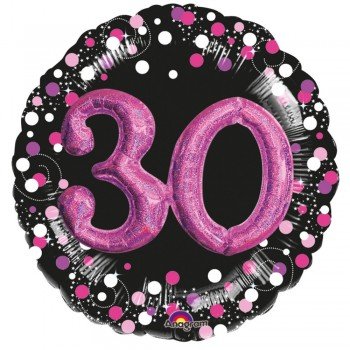 Happy Birthday 30 Fólia lufi 81 cm Happy Birthday 30 Fólia lufi 81 cm