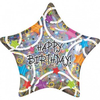 Happy Birthday Fólia lufi 43 cm Happy Birthday Fólia lufi 43 cm