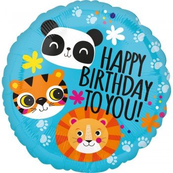Happy Birthday Fólia lufi 43 cm Happy Birthday Fólia lufi 43 cm