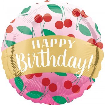 Happy Birthday fólia lufi 43 cm Happy Birthday fólia lufi 43 cm