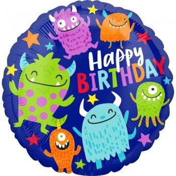 Happy Birthday Fólia lufi 43 cm Happy Birthday Fólia lufi 43 cm