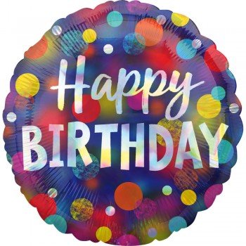 Happy Birthday Fólia lufi 45 cm Happy Birthday Fólia lufi 45 cm