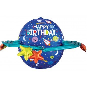 Happy Birthday fólia lufi 73 cm Happy Birthday fólia lufi 73 cm
