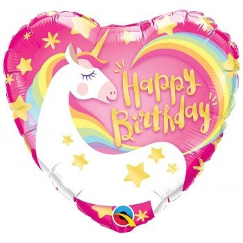 Happy Birthday Magical, Unikornis fólia lufi 46 cm Happy Birthday Magical, Unikornis fólia lufi 46 cm