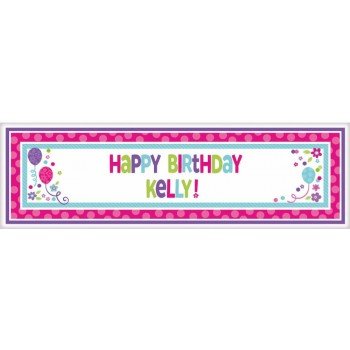 Happy Birthday Óriás fali dekoráció 165,1*50,8 cm Happy Birthday Óriás fali dekoráció 165,1*50,8 cm