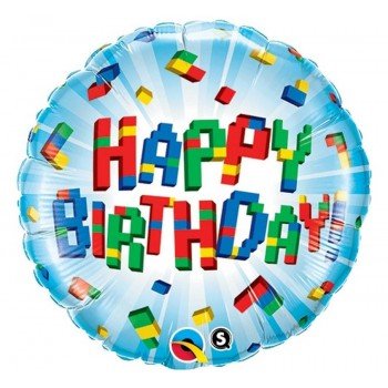Happy Birthday Pads fólia lufi 46 cm Happy Birthday Pads fólia lufi 46 cm