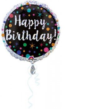 Happy Birthday Fólia lufi 43 cm Happy Birthday Fólia lufi 43 cm
