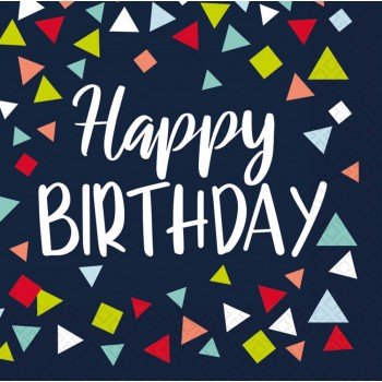 Happy Birthday Celebrate szalvéta 16 db-os 33*33 cm Happy Birthday Celebrate szalvéta 16 db-os 33*33 cm