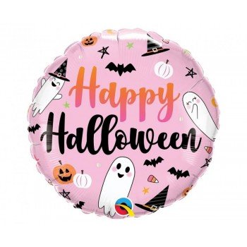 Happy Halloween Cute Ghost fólia lufi 46 cm Happy Halloween Cute Ghost fólia lufi 46 cm