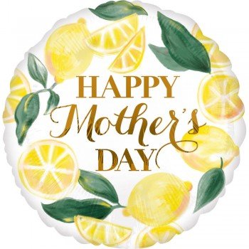 Happy mother's day, Boldog anyák napját Fólia lufi 43 cm Happy mother's day, Boldog anyák napját Fólia lufi 43 cm