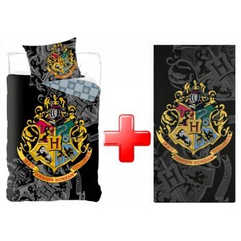 Harry Potter ágyneműhuzat és törölköző szett Harry Potter ágyneműhuzat és törölköző szett