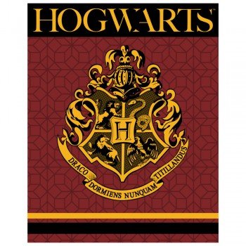 Harry Potter Crest coral fleece polár takaró 120x150cm Harry Potter Crest coral fleece polár takaró 120x150cm