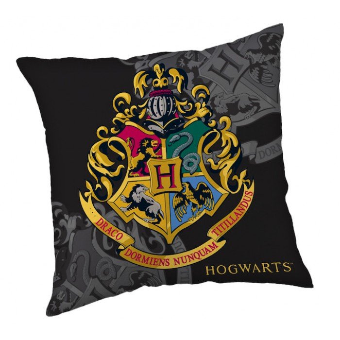 Harry Potter Crest párna, díszpárna 40x40 cm