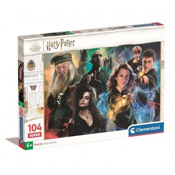 Harry Potter Dark vs. Light Magic 104 db-os puzzle Clementoni Harry Potter Dark vs. Light Magic 104 db-os puzzle Clementoni
