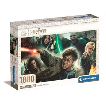Harry Potter Duel 1000 db-os puzzle Clementoni Harry Potter Duel 1000 db-os puzzle Clementoni