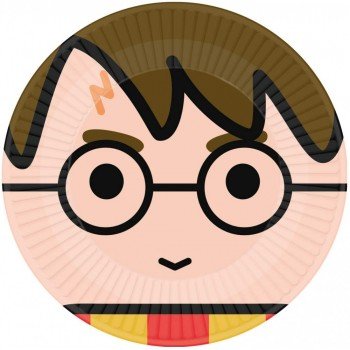 Harry Potter papírtányér 8 db-os 23 cm Harry Potter papírtányér 8 db-os 23 cm