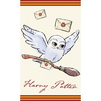 Harry Potter Hedwig kéztörlő arctörlő, törölköző 30x50cm Harry Potter Hedwig kéztörlő arctörlő, törölköző 30x50cm