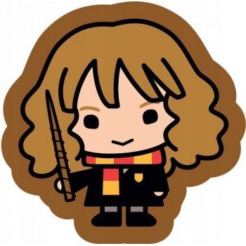 Harry Potter Hermione formapárna, díszpárna 45x43 cm II. osztály Harry Potter Hermione formapárna, díszpárna 45x43 cm II. osztály