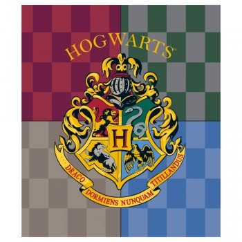 Harry Potter Hogwarts coral fleece polár takaró 120x150cm Harry Potter Hogwarts coral fleece polár takaró 120x150cm