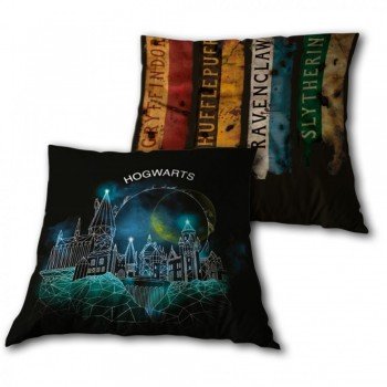 Harry Potter Hogwarts párna, díszpárna 35x35 cm Harry Potter Hogwarts párna, díszpárna 35x35 cm