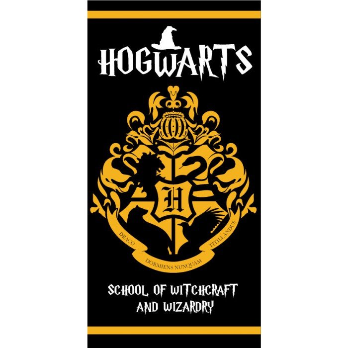 Harry Potter Hogwarts fürdőlepedő, strand törölköző 70x140cm (Fast Dry)