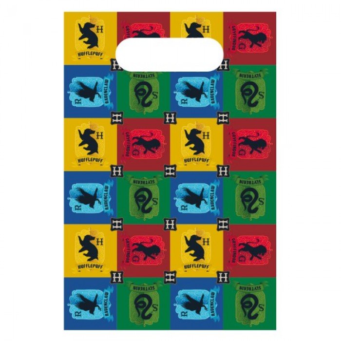 Harry Potter Houses ajándéktasak 8 db-os Harry Potter Houses ajándéktasak 8 db-os
