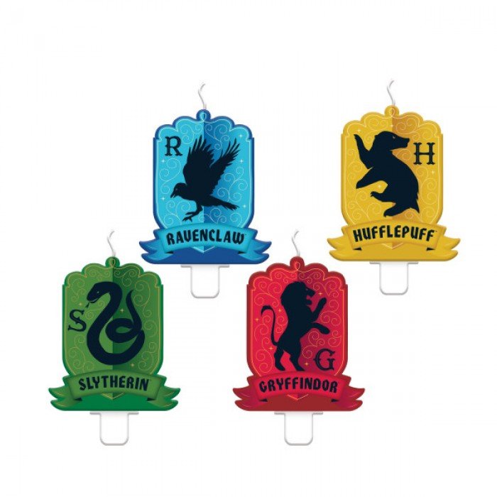 Harry Potter Houses tortagyertya, gyertya szett 4 db-os Harry Potter Houses tortagyertya, gyertya szett 4 db-os