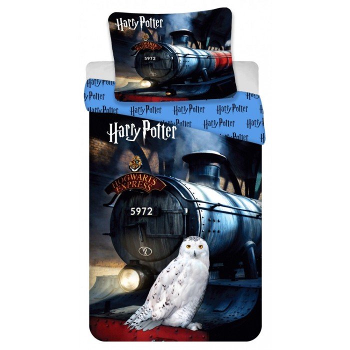 Harry Potter Train ágyneműhuzat 140×200cm, 70×90 cm