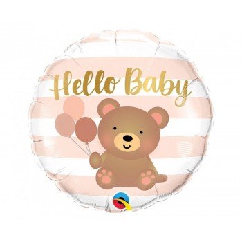 Hello Baby Bear fólia lufi 46 cm Hello Baby Bear fólia lufi 46 cm