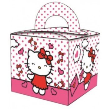 Hello Kitty ajándékdoboz, party box Hello Kitty ajándékdoboz, party box