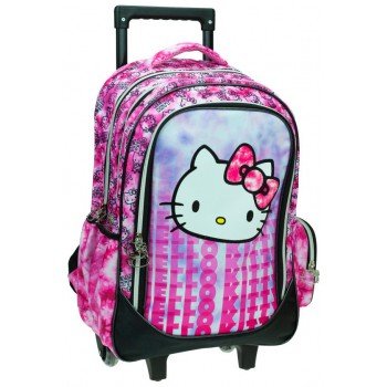 Hello Kitty gurulós iskolatáska, táska 46 cm Hello Kitty gurulós iskolatáska, táska 46 cm