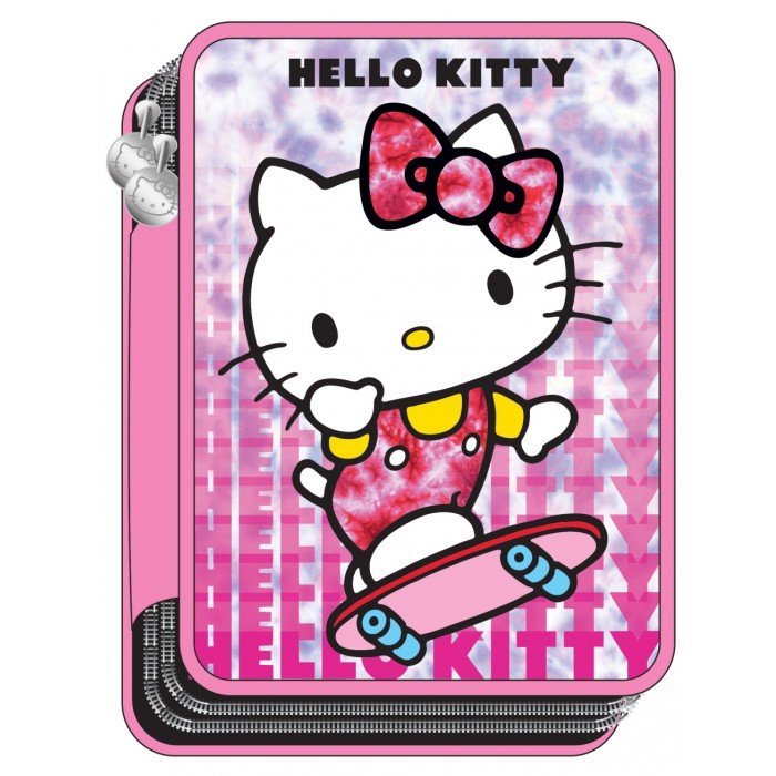 Hello Kitty tolltartó töltött 2 emeletes