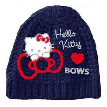 Hello Kitty gyerek kötött sapka 54 cm Hello Kitty gyerek kötött sapka 54 cm