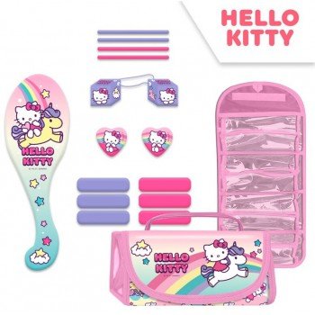 Hello Kitty haj kiegészítő + neszeszer táska Hello Kitty haj kiegészítő + neszeszer táska