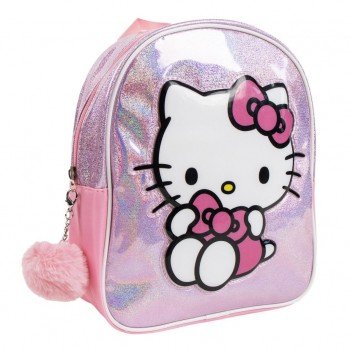 Hello Kitty hologrammos hátizsák, táska 23 cm Hello Kitty hologrammos hátizsák, táska 23 cm