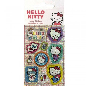 Hello Kitty hologrammos matrica szett Hello Kitty hologrammos matrica szett