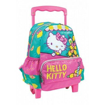 Hello Kitty gurulós ovis hátizsák, táska 30 cm Hello Kitty gurulós ovis hátizsák, táska 30 cm