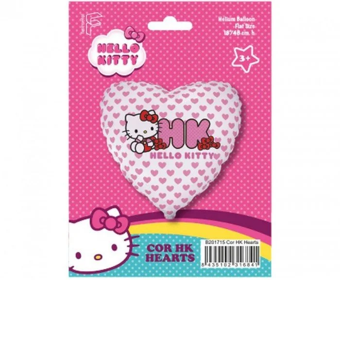 Hello Kitty Love fólia lufi 48 cm Hello Kitty Love fólia lufi 48 cm