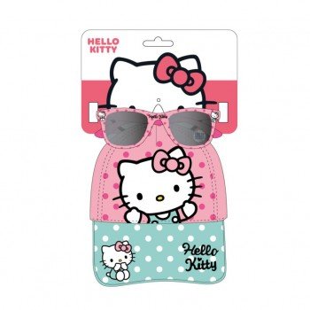 Hello Kitty napszemüveg és baseball sapka szett Hello Kitty napszemüveg és baseball sapka szett