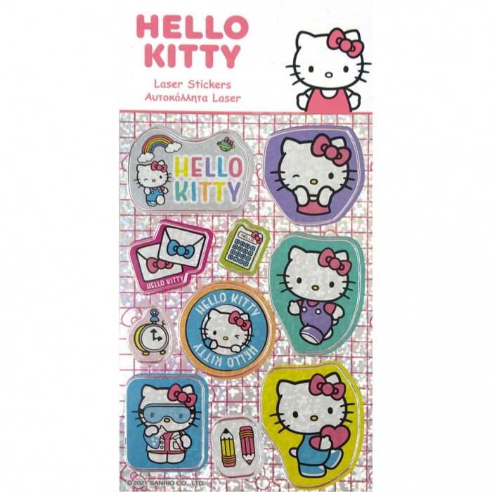 Hello Kitty Shining hologrammos matrica szett Hello Kitty Shining hologrammos matrica szett