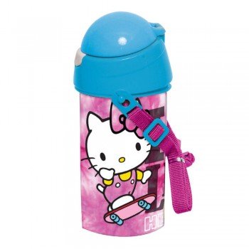 Hello Kitty Skateboard kulacs, sportpalack 500 ml Hello Kitty Skateboard kulacs, sportpalack 500 ml
