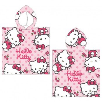 Hello Kitty strand törölköző poncsó 50x115 cm (Fast Dry) Hello Kitty strand törölköző poncsó 50x115 cm (Fast Dry)