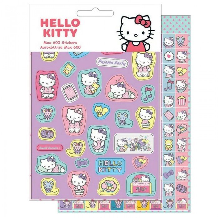 Hello Kitty Sweet 600 darabos matrica szett Hello Kitty Sweet 600 darabos matrica szett